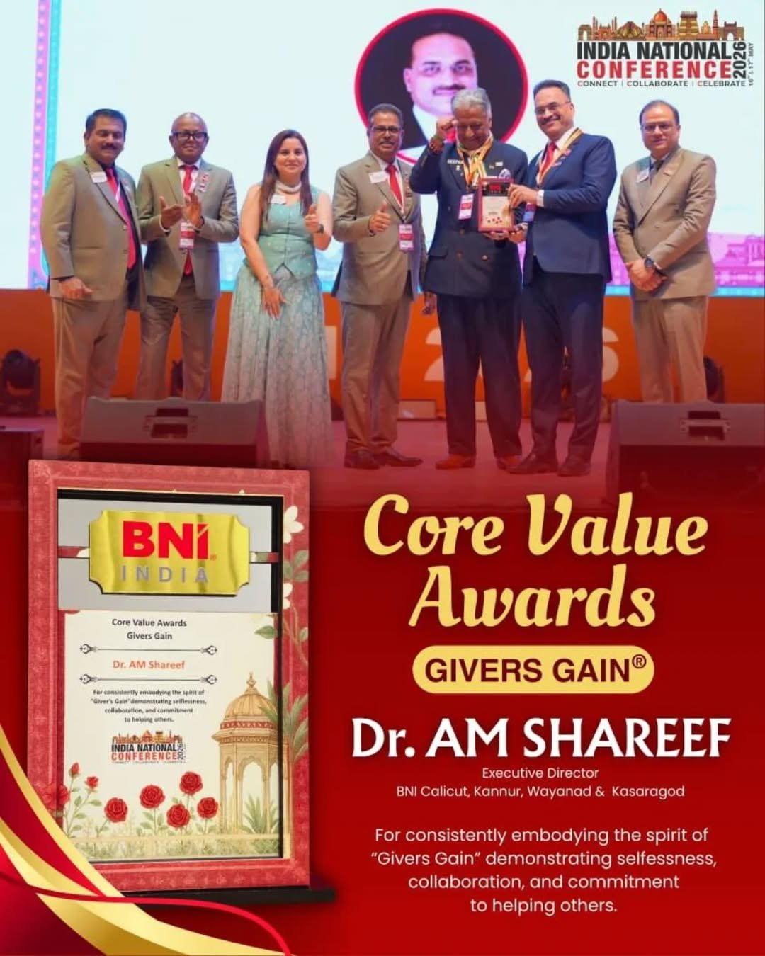 BNI Givers Gain Award